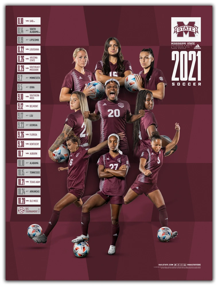 2021 soccer schedule poster