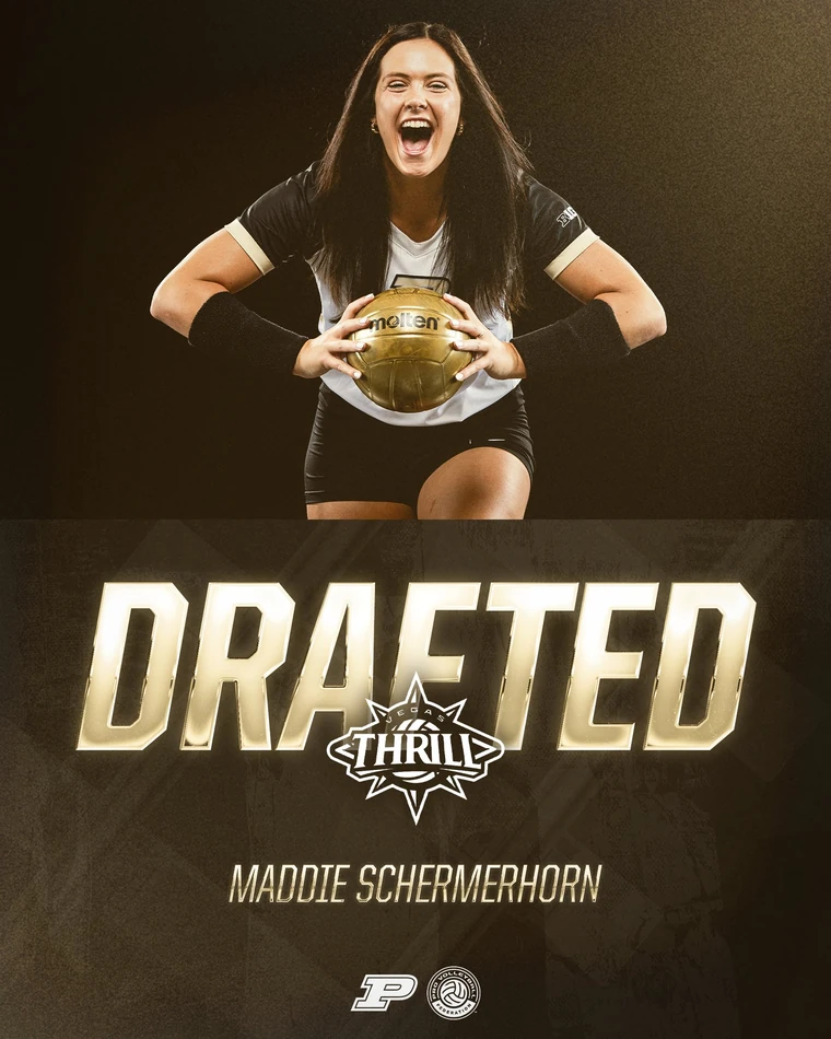 Drafted volleyball graphic