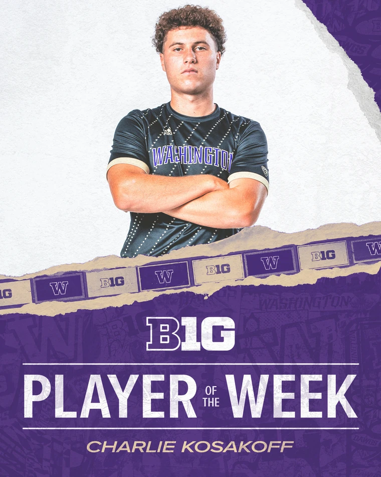 Big Ten Player of the Week graphic