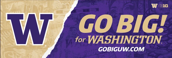 Go Big! for Washington bus side panel ad