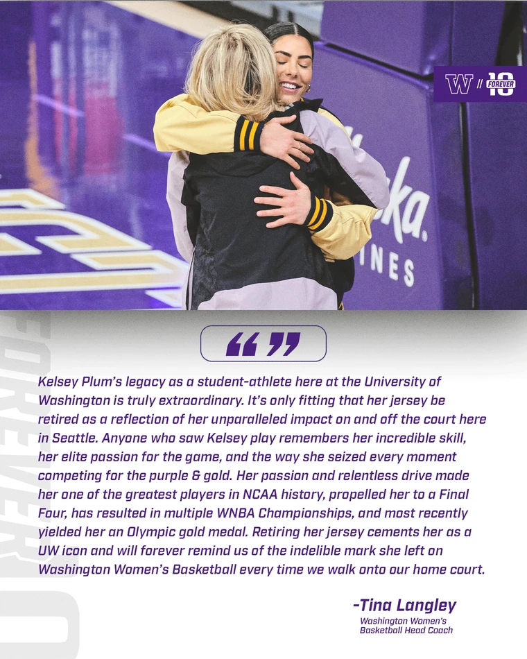 Quote graphic from head coach Tina Langley
