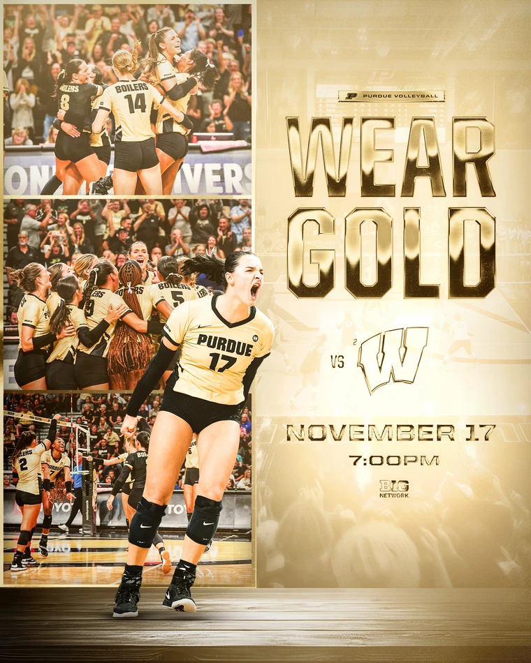 Purdue volleyball regular season graphic 2 of 6